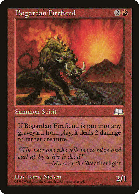 Bogardan Firefiend (91) (WTH)