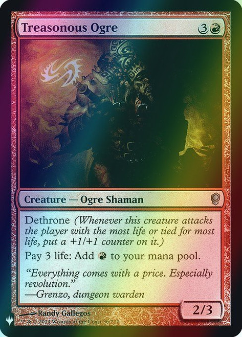 Treasonous Ogre (CNS-36) (foil, PLST)