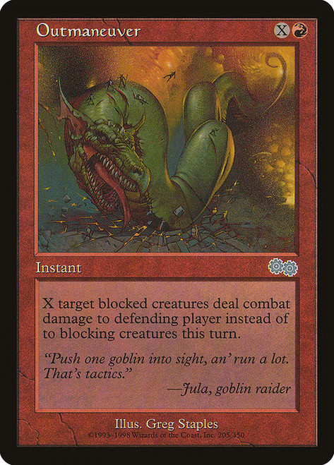 Outmaneuver (205) (USG)