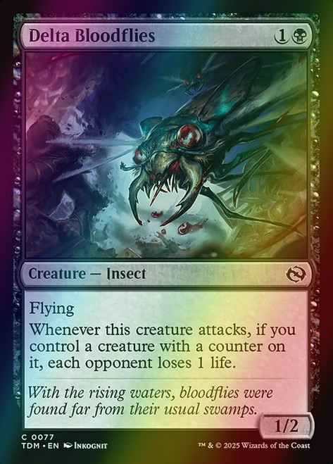 Delta Bloodflies (77) (foil, TDM)
