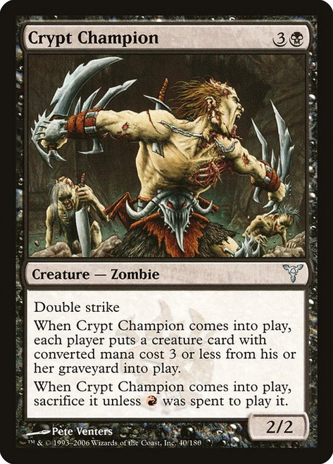 Crypt Champion (40) (DIS)