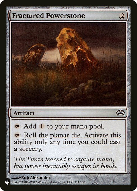 Fractured Powerstone (PC2-111) (PLST)