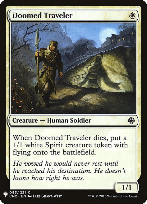 Doomed Traveler (Alternate Art - CN2-83) (PLST)