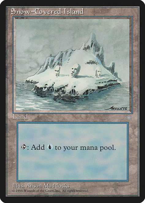 Snow-Covered Island (371) (ICE)