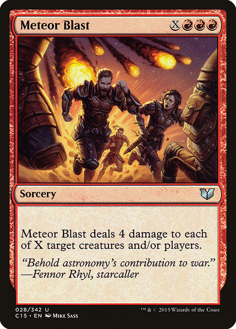 Meteor Blast (28) (C15)