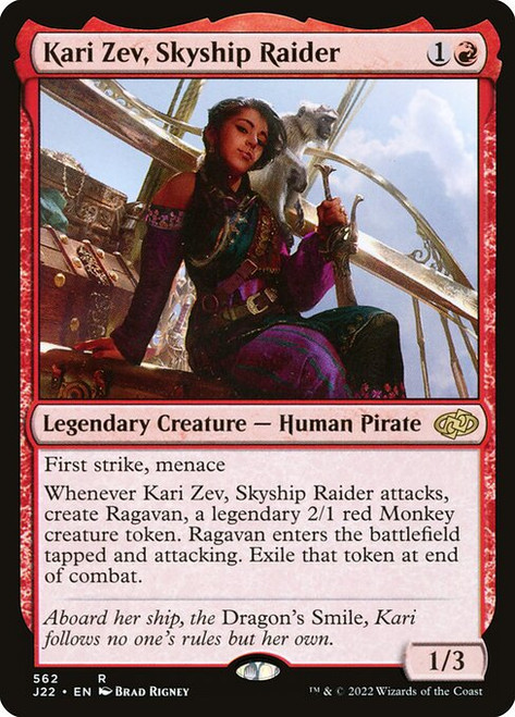 Kari Zev, Skyship Raider (562) (J22)