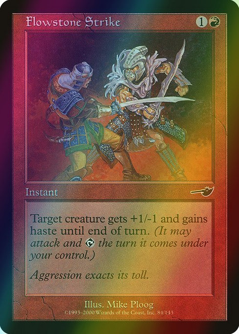 Flowstone Strike (84) (foil, NEM)