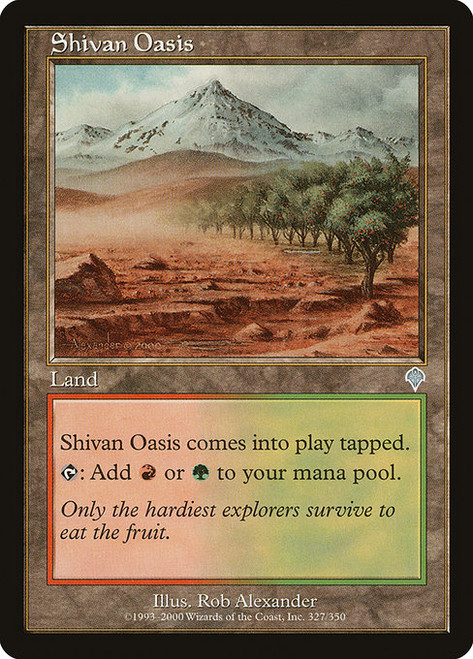 Shivan Oasis (327) (INV)