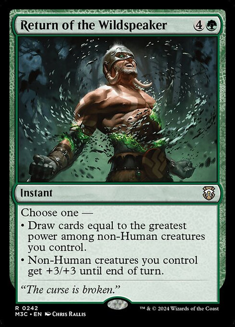 Return of the Wildspeaker (242) (M3C)