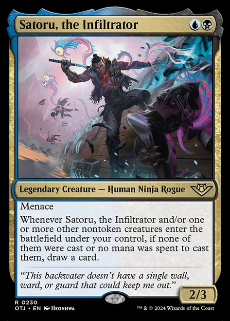 Satoru, the Infiltrator (230) (OTJ)