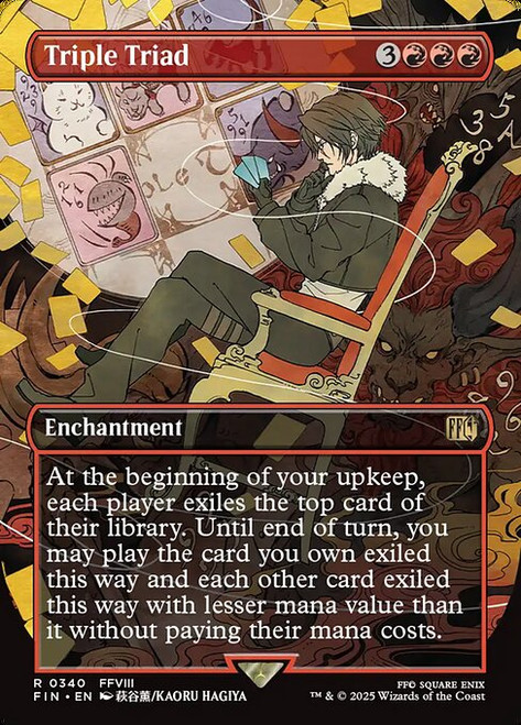 Triple Triad (Borderless - 340) (FIN)