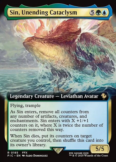 Sin, Unending Cataclysm (Extended Art - 185) (FIC)