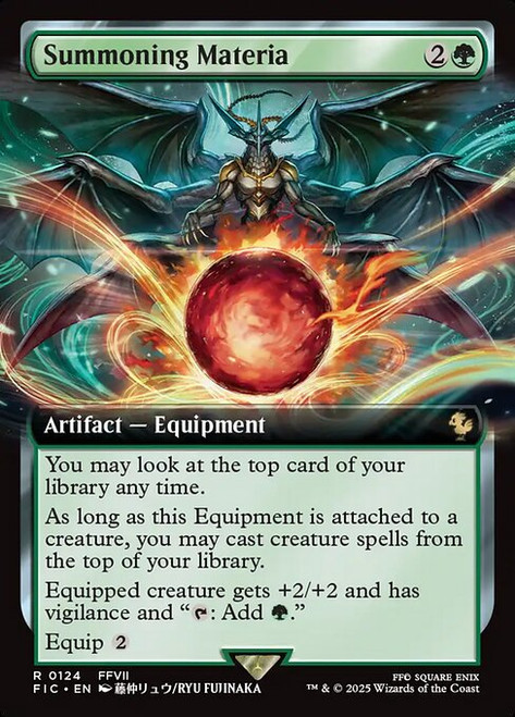 Summoning Materia (Extended Art - 124) (FIC)