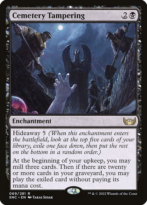 Cemetery Tampering (69) (SNC)