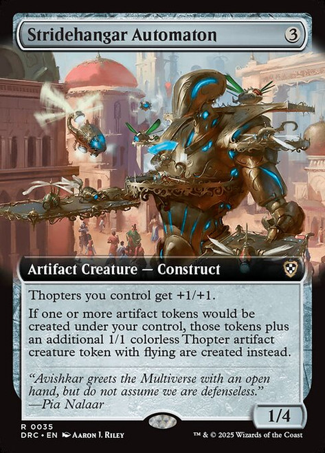 Stridehangar Automaton (Extended Art - 35) (DRC)