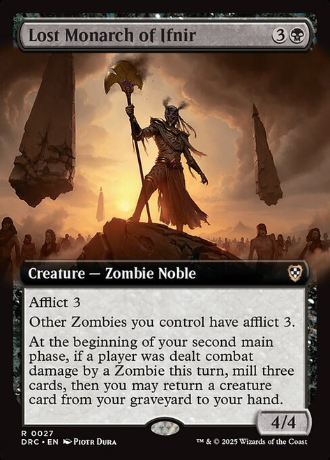 Lost Monarch of Ifnir (Extended Art - 27) (DRC)