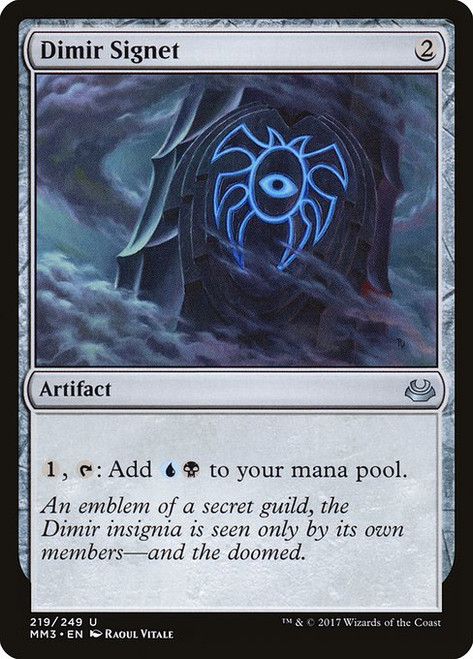 Dimir Signet (219) (MM3)