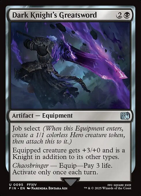Dark Knight's Greatsword (95) (FIN)