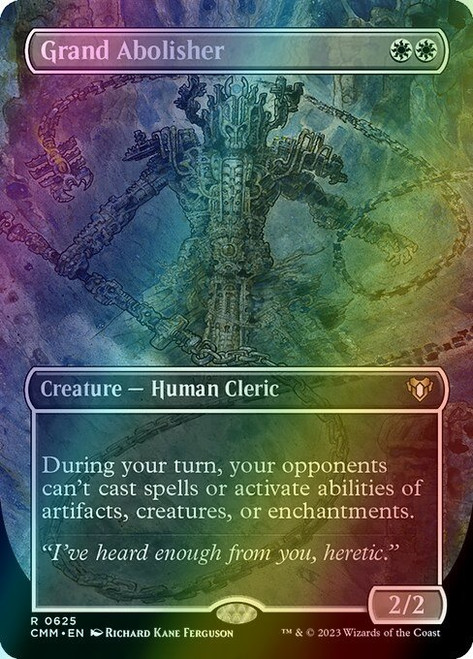 Grand Abolisher (Borderless - 625) (foil, CMM)