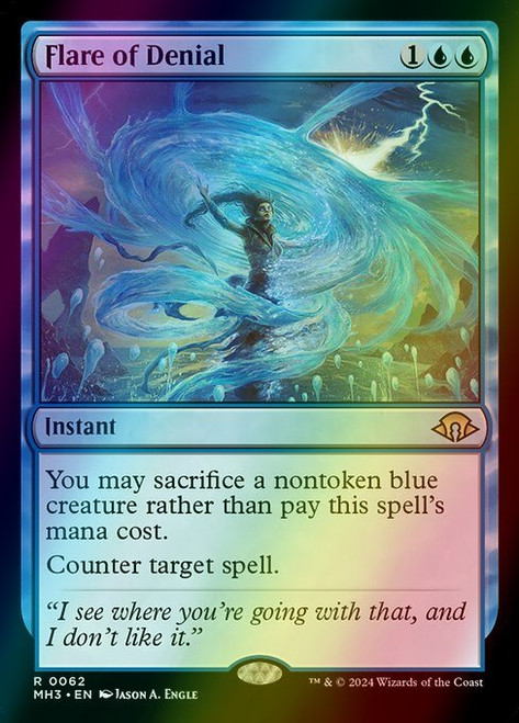 Flare of Denial (62) (foil, MH3) Flare of Denial (62) (foil, MH3)
