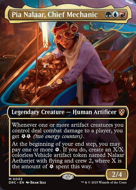 Pia Nalaar, Chief Mechanic (Borderless - 2) (DRC)