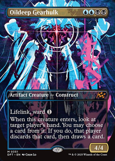 Oildeep Gearhulk (Borderless - 351) (DFT)