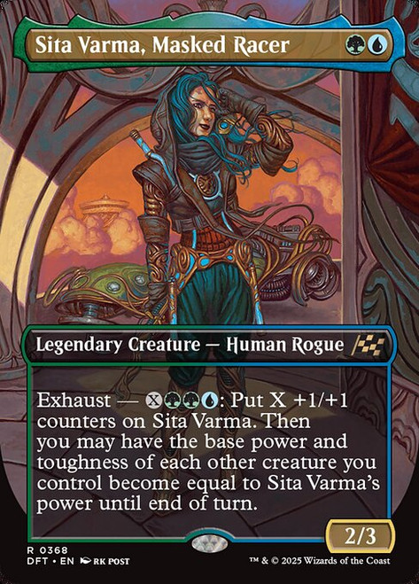 Sita Varma, Masked Racer (Borderless - 368) (DFT)