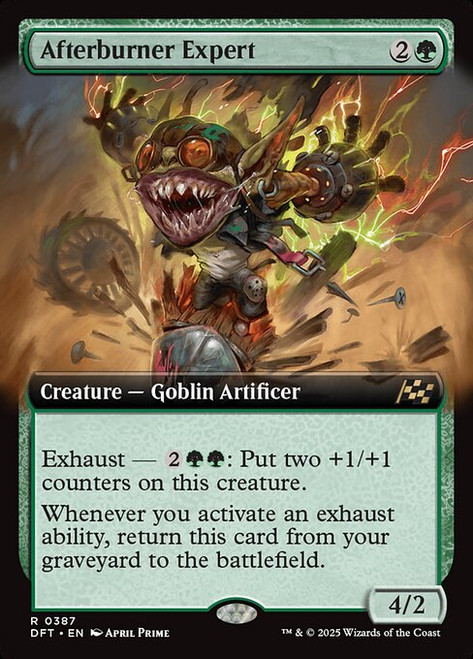 Afterburner Expert (Extended Art - 387) (DFT)