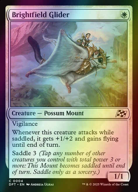 Brightfield Glider (4) (foil, DFT)