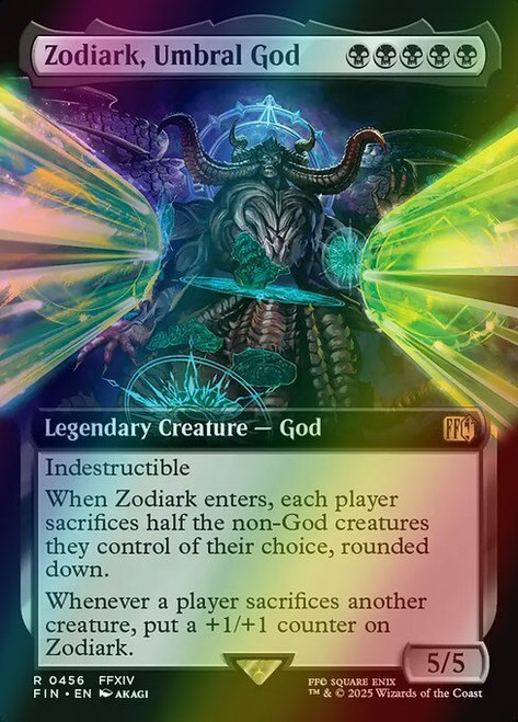 Zodiark, Umbral God (Extended Art - 456) (foil, FIN)
