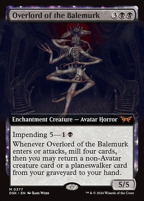 Overlord of the Balemurk (Extended Art - 377) (DSK)