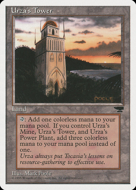 Urza's Tower (Alternate Art - 116d) (CHR)