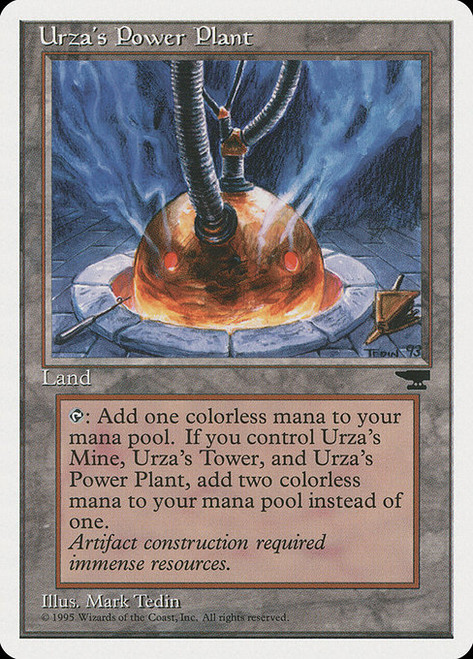 Urza's Power Plant (Alternate Art - 115d) (CHR)