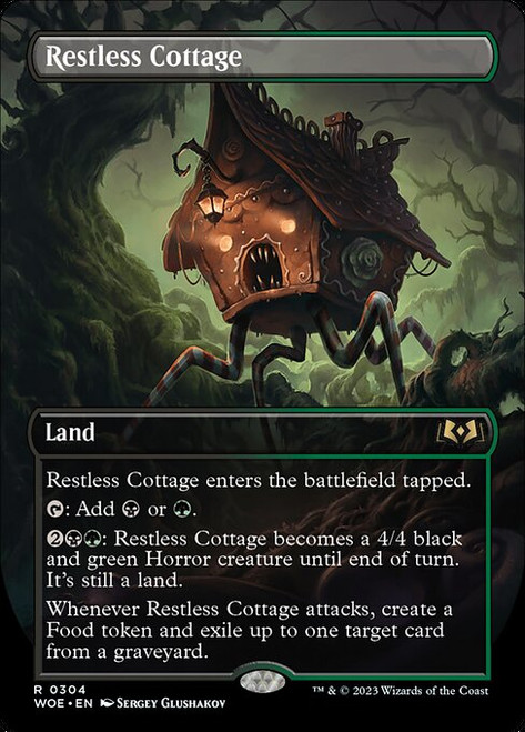 Restless Cottage (Borderless - 304) (WOE)