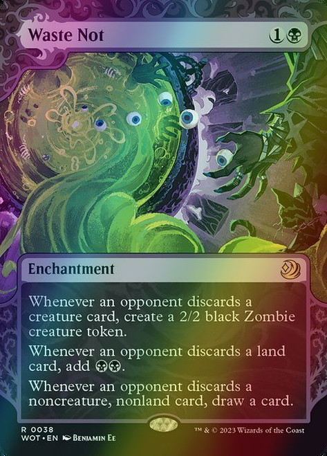 Waste Not (Borderless - 38) (foil, WOT)
