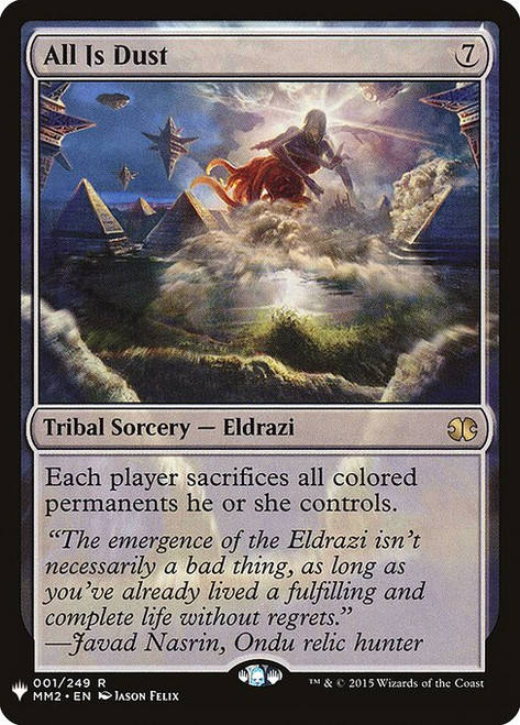 All Is Dust (MM2-1) (PLST)