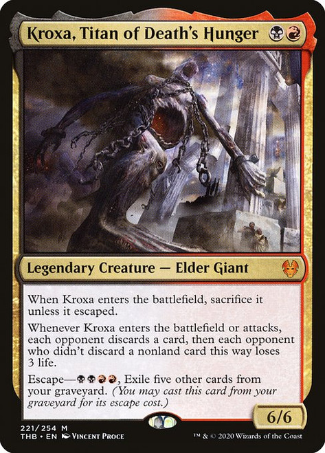 Kroxa, Titan of Death's Hunger (221) (THB)