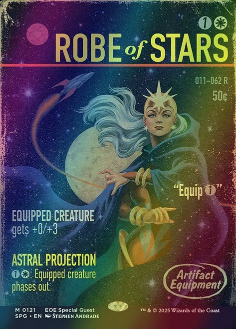 Robe of Stars (Borderless - 121) (foil, SPG)