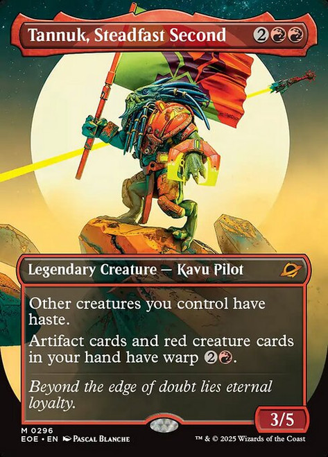 Tannuk, Steadfast Second (Borderless - 296) (EOE)