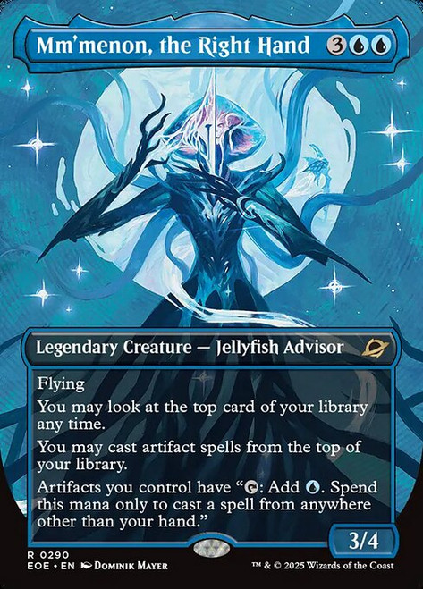 Mm'menon, the Right Hand (Borderless - 290) (EOE)