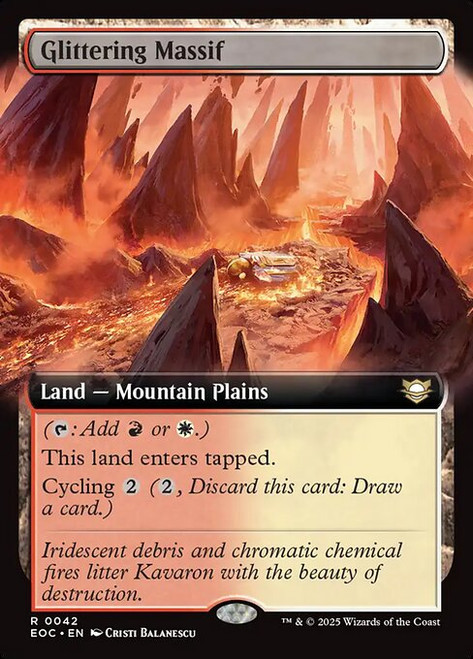 Glittering Massif (Extended Art - 42) (EOC)