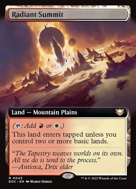 Radiant Summit (Extended Art - 43) (EOC)