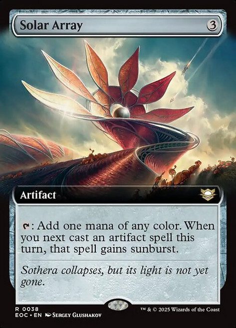 Solar Array (Extended Art - 38) (EOC)