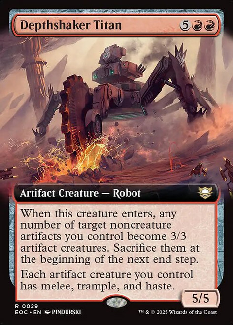 Depthshaker Titan (Extended Art - 29) (EOC)