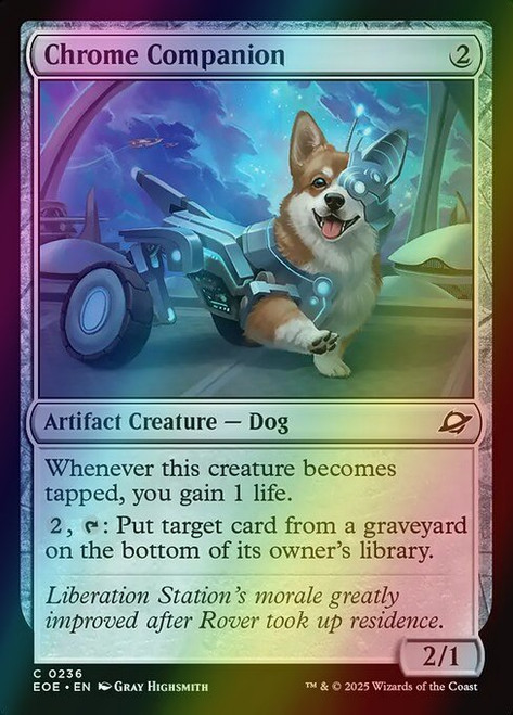 Chrome Companion (236) (foil, EOE)