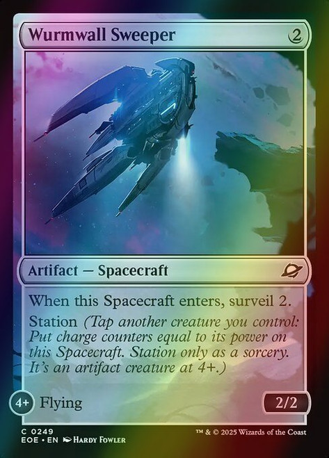 Wurmwall Sweeper (249) (foil, EOE)