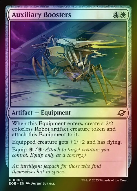 Auxiliary Boosters (5) (foil, EOE)