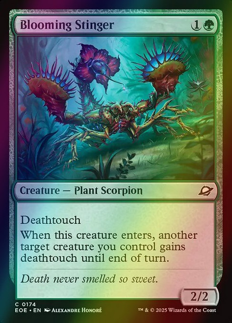 Blooming Stinger (174) (foil, EOE)