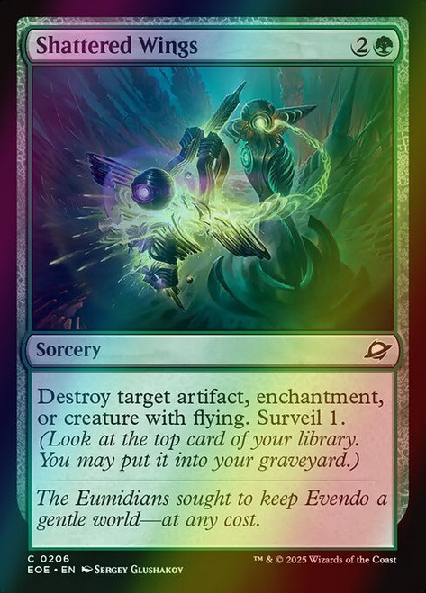 Shattered Wings (206) (foil, EOE)