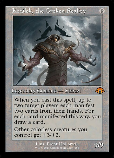Kozilek, the Broken Reality (Retro Frame - 386) (MH3)